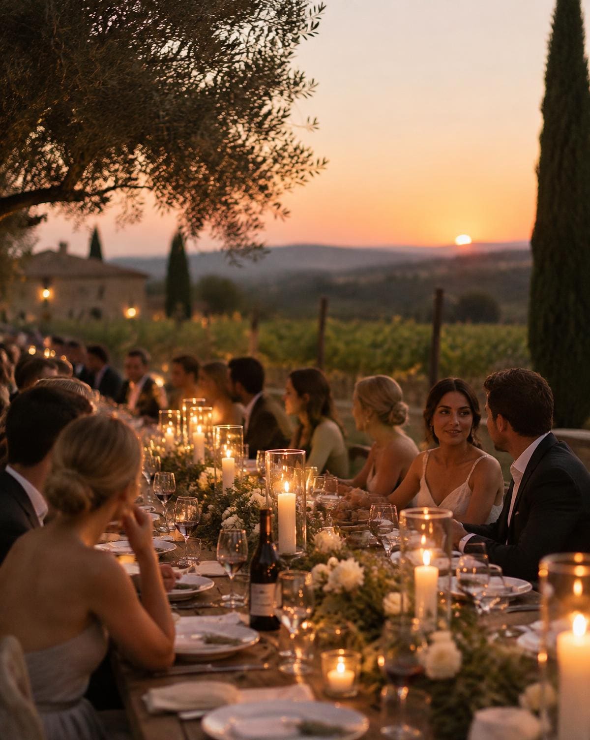 Servicio de catering Fogón Andino en un casamiento